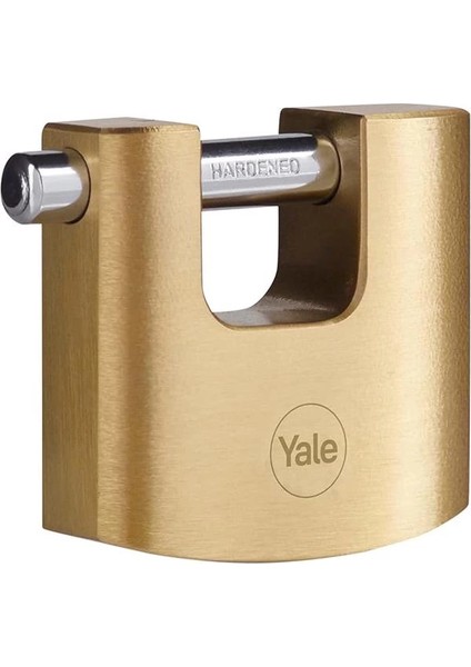Y114B/70/113/1 - 70MM Oval Kayar Pimli Pirinç Asma Kilit - Yüksek Koruma - Sertleştirilmiş