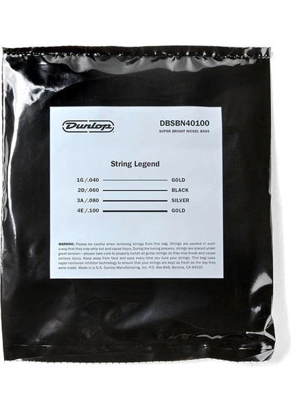 DBSBN40100 Nickel 4 Telli Bas Gitar Teli (40-100) modelleri