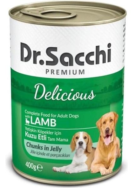 Dr.sacchi Konserve Köpek Kuzu Etli 400GR