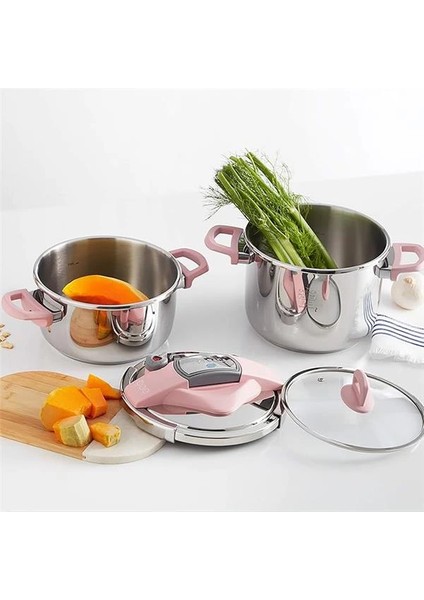 Perfect Pink 4+6 L Düdüklü Tencere Seti, Pembe fiyatları
