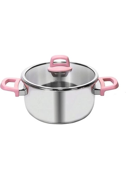 Perfect Pink 4+6 L Düdüklü Tencere Seti, Pembe