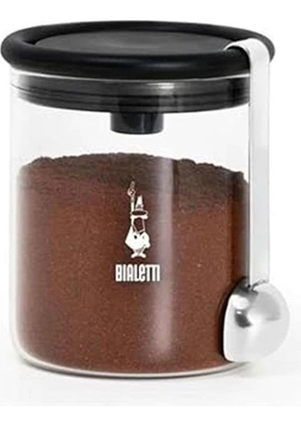 - Kahve Saklama Kavanozu - 250GR - Silikon Contalı Hava Geçirmez Kapak - Paslanmaz Ölçü