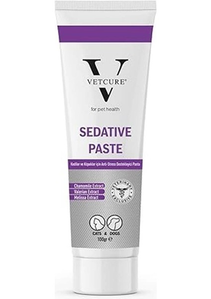 Sedative Kedi ve Köpek Anksiyete ve Stres Davranış Sorunları Destekleyici Paste 100 gr fırsatları