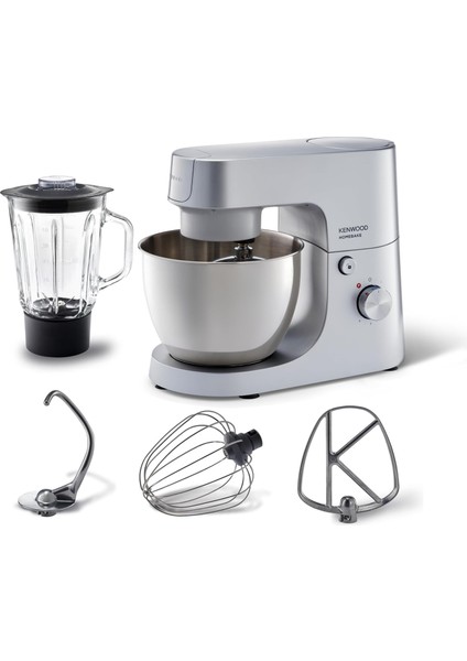 Homebake Plus Mutfak Şefi KHH01.120SI - Stand Mikser, Hamur Yoğurma Makinesi, Blender Aparat