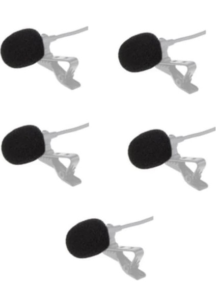 YKS01-5X 5'li Yaka Mikrofonu Süngeri