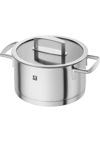 Zwilling Sığ Tencere, 20 Cm, Yuvarlak, 18/10 Paslanmaz Çelik