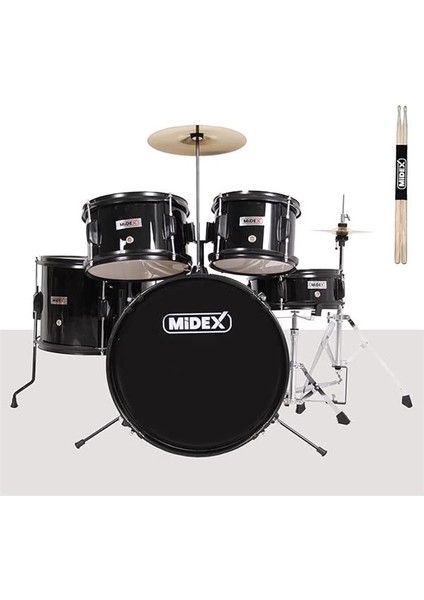 CD500X-BK Akustik Çocuk Baterisi Davulu Seti 5-18 Yaş Için Full Set fiyatları