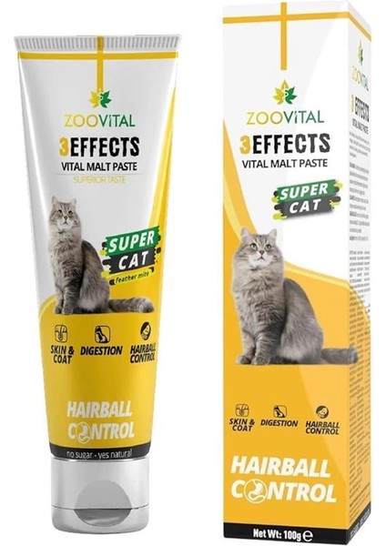 Malt Paste 3 Etkili Kedi Tüy Yumağı Önleyici Macun 100G
