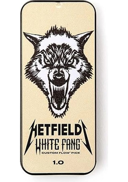 Hetfield'ın Beyaz Dişi Özel 1.0mm Akış Gitar Seçim Kalay (PH122T100) indirimleri
