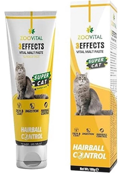 Malt Paste 3 Etkili Kedi Tüy Yumağı Önleyici Macun 100G