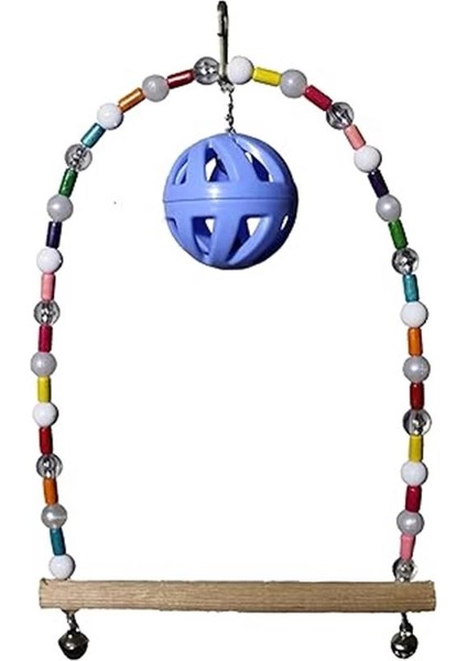 Toplu Sultan Papağanı (Paraket) Salıncağı 12X18 cm fiyatları