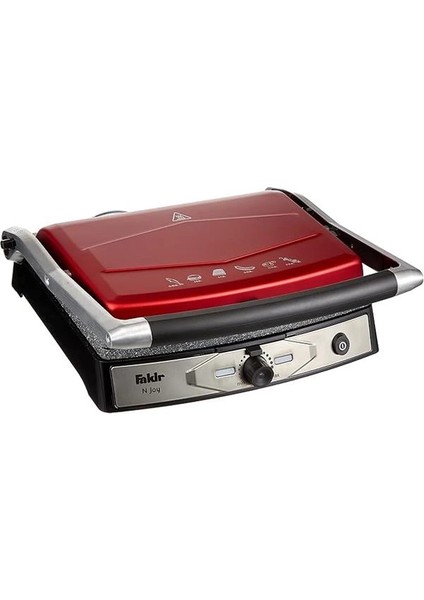 N Joy Tost Makinesi Rouge