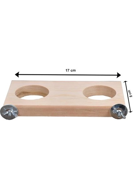 X-Perk Ağaç Tünek Doğal Ahşap Yemlikli Kuş Tüneği indirimleri