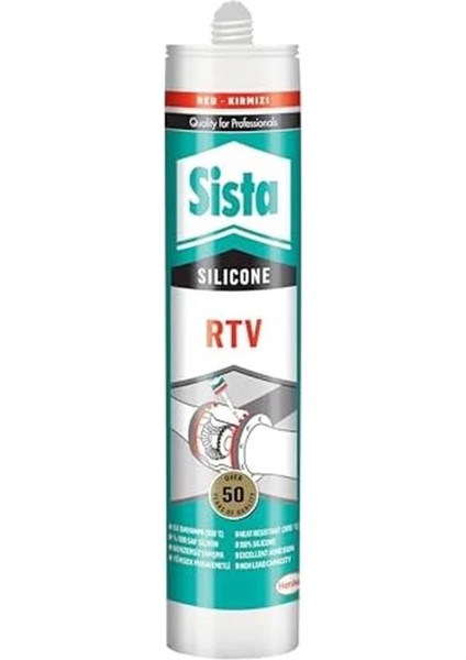 Rtv Silikon, Yüksek Sıcaklık Asetik Silikon Mastik, Yüksek Isıya Dayanıklı Kırmızı Silikon modelleri