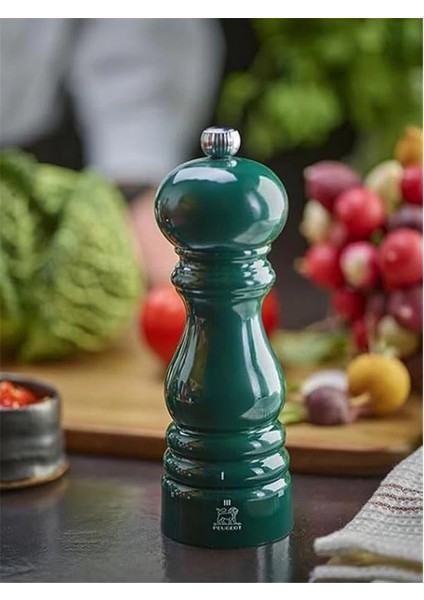 Paris U'select Karabiber Değirmeni Ahşap Orman Yeşili 18 cm - 7 Inç