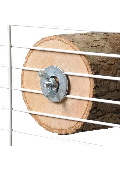 X-Perk Doğal Ağaç Ipli Kütük Tünek 2'li Set modelleri