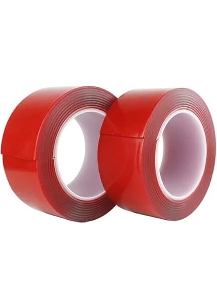 48 mm x 2 Metre Çift Taraflı Silikon Nano Bant: Güçlü Yapışkan, Çok Amaçlı Kullanım modelleri