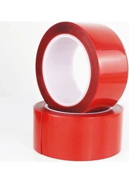 48 mm x 2 Metre Çift Taraflı Silikon Nano Bant: Güçlü Yapışkan, Çok Amaçlı Kullanım fırsatları