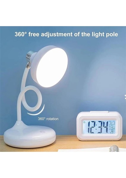 36CM Modern Masa Lambası Felexible Boyun Tasarımı Oturma Odası Başucu Lambası Restoran Bar