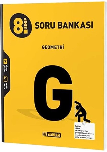 Hız Yayınları 8. Sınıf Geometri Soru Bankası (9786257514316) modelleri