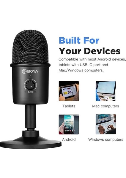 By-Cm3 Masaüstü USB Mikrofon indirimleri