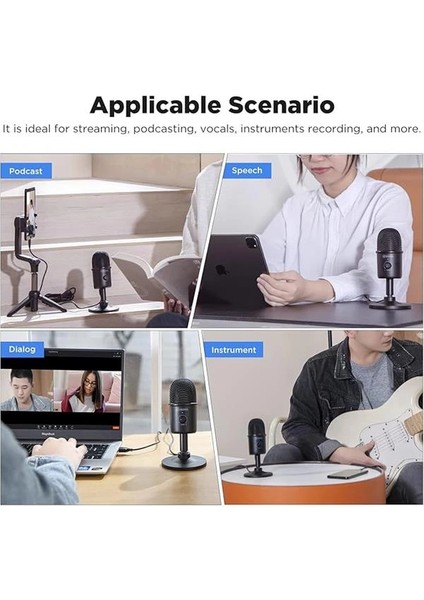 By-Cm3 Masaüstü USB Mikrofon