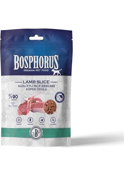 Kuzu Etli Ince Kesilmiş Köpek Ödülü, 80 Gram