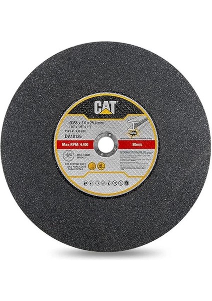 DA10126 350MM Universal Metal Profil Kesme Taşı