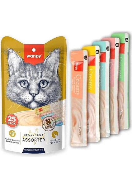 Karışık Sıvı Kedi Ödülü 25X14 gr