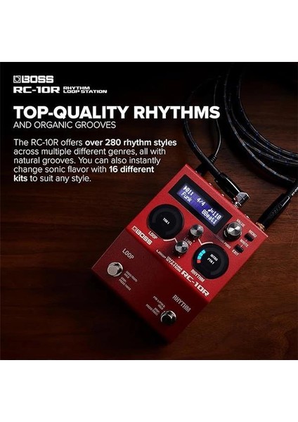 RC-10R Yeni Nesil Ritmik Döngü Istasyonu, Modern Şarkı Sanatçıları Için, Kırmızı indirimleri