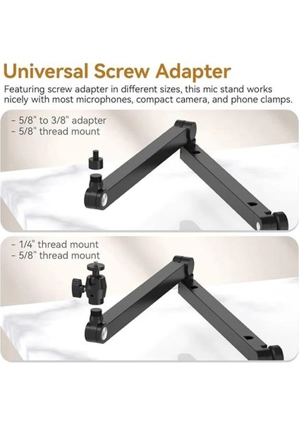 Ulanzi TM01 Boom Arm Mikrofon Masa Standı T046GBA1 indirimleri