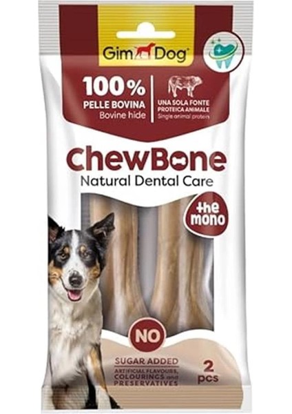 Chew Bones Press Köpek Çiğneme Kemiği 120 gr 2'li Naturel fiyatları
