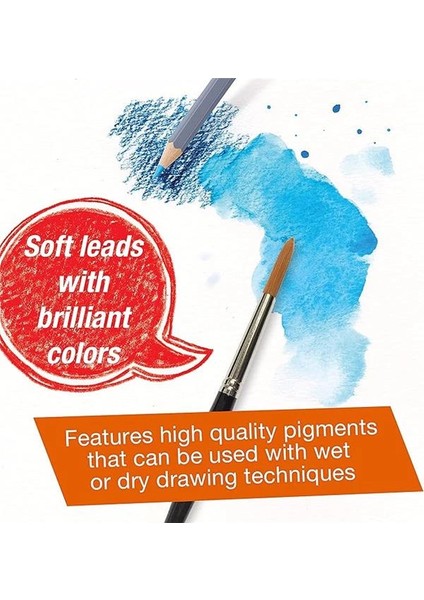 Faber-Castell Goldfaber Aqua Boya Kalemi 48 Renk, Suda Çözünebilir, Yüksek Pigmentli, Yumuşak ve fırsatları