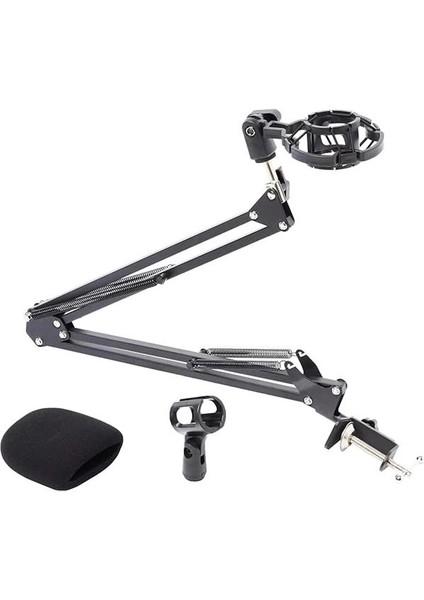 NB39X Mikrofon Standı + Shock Mount + Sünger Seti fiyatları