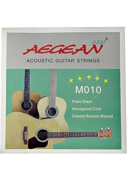 Asm Aegean Akustik Gitar Teli Takım fırsatları