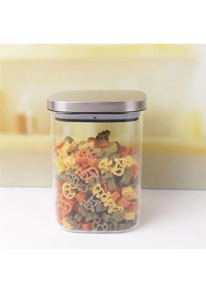 700ML Sızdırmaz Vakumlu Metal Kapaklı Borosilikat Cam Kavanoz – Hava Geçirmez & Dayanıklı