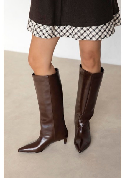 Hope Kırışık Deri Çizme Kahve fiyatları