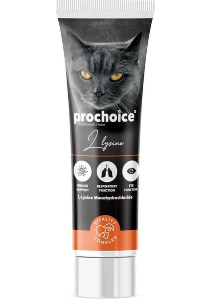 Lysine Pasta Kediler Için Virüslere Karşı Savunma Gıda Takviyesi 100 ml