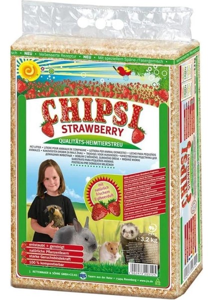 Çilekli Talaş 60 Lt