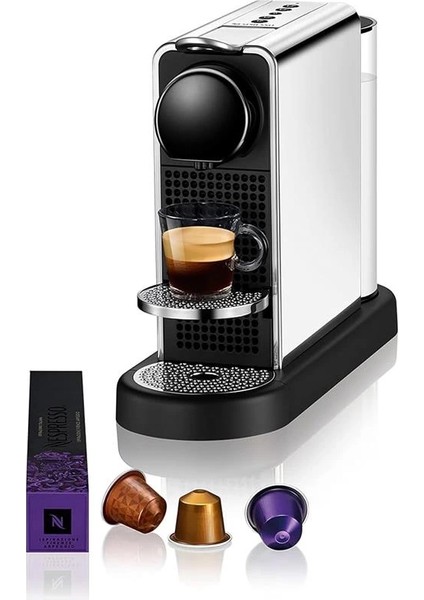 C 140 Citiz Platinum, Paslanmaz Çelik Kahve Makinesi