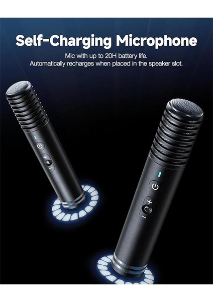 Yetişkinler Için Karaoke Makinesi, Şarkı Sözleri Ekranlı, 10.1 Inç Ekran, 280W, 2+2 Kanal, 2 fırsatları