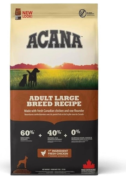 Heritage - Adult Large Breed Köpek Maması 17 kg