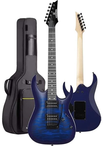 GRADE-25AMP Blue Rosewood Yüksek Kalite 25W Amfili Elektro Gitar modelleri