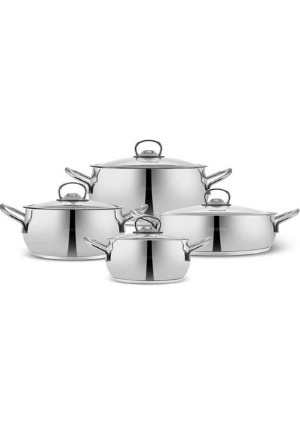 Nisa Çelik Tencere Seti 8 Parça fiyatları