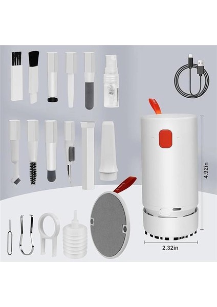 21'i 1 Arada Klavye Temizleme Seti, Dizüstü Bilgisayar, Ipad, Iphone, Kamera, Kulaklık