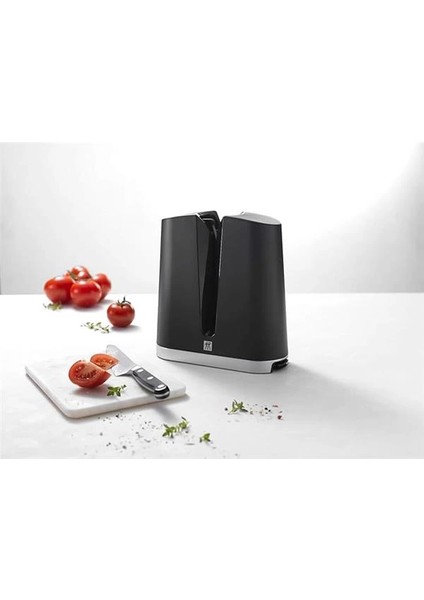 Zwilling V-Edge Bıçak Bileyici, 8 Cm, Siyah