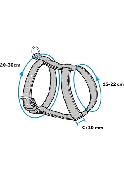Evcil Hayvan Tasması+Uzatma 120 Cm, Siyah indirimleri