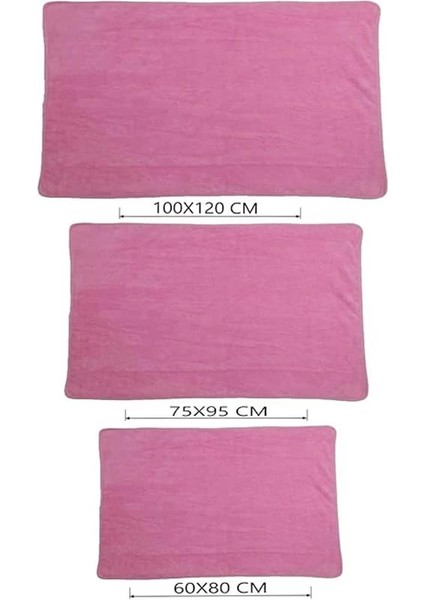 Kedi ve Köpek Battaniyesi Yumuşak Welsoft Peluş Yıkanabilir 1 Adet Pembe (Orta Boy 100X80) fiyatları
