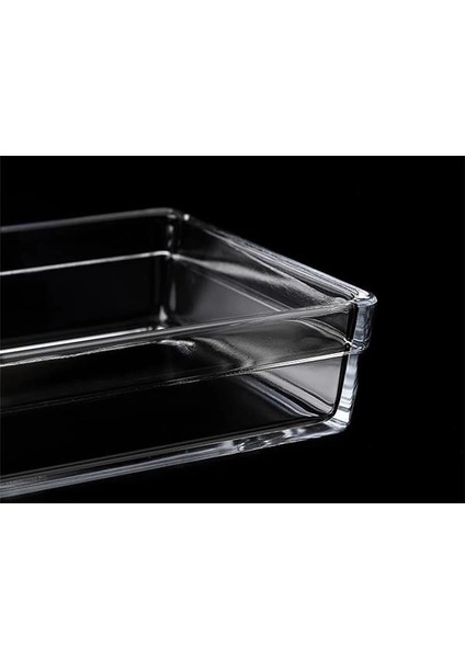 Pasabahce Borcam Premium Dikdörtgen Tepsi, 20 cm x 29 Cm, Şeffaf, 2.5 Litre