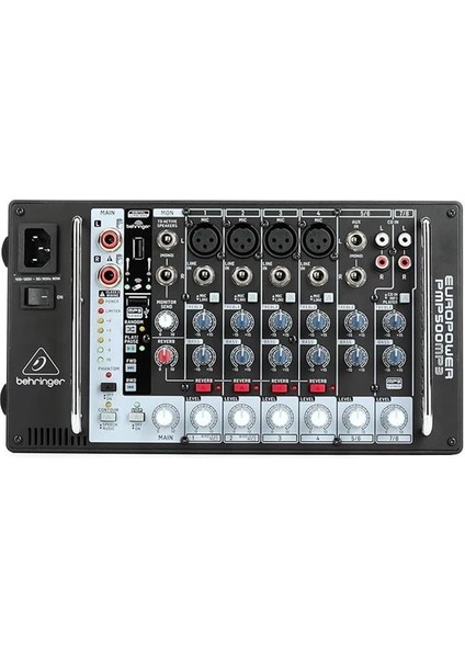 Behrınger Europower PMP500MP3, Gri Siyah (